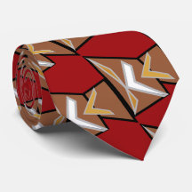 SharKC Borders RED: KC Style Tie