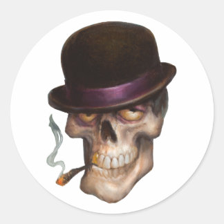 Sharkey Classic Round Sticker