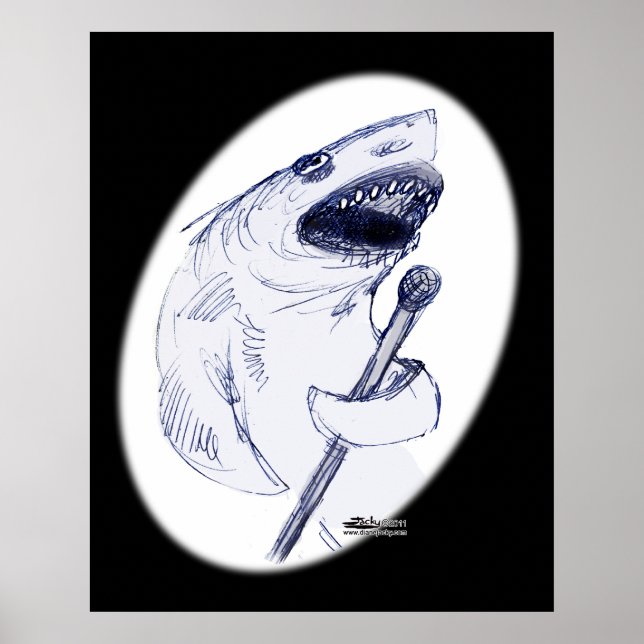 Sharkey Finatra Poster (Front)