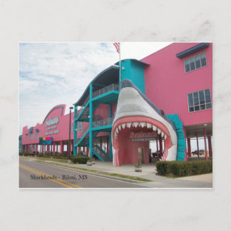 Sharkheads Souvenir Shop - Biloxi MS Postcard