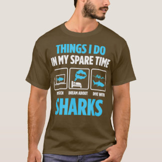 Sharks And Fish Funny Whale Shark T-Shirt