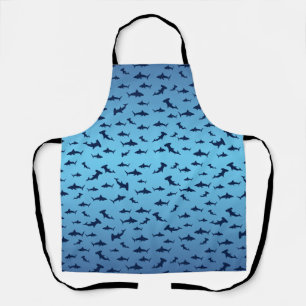 Sharks and More Sharks Apron