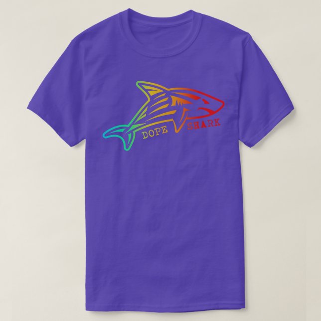 Sharks are cute animals T-Shirt (Design Front)