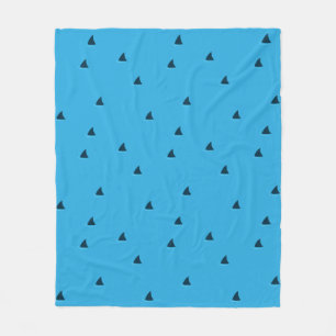 Sharks attention! fleece blanket