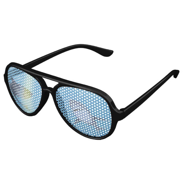 Sharks Aviator Sunglasses (Angled)