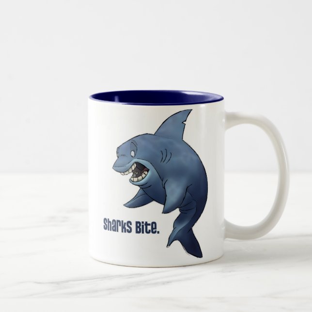 Sharks Bite Mug (Right)