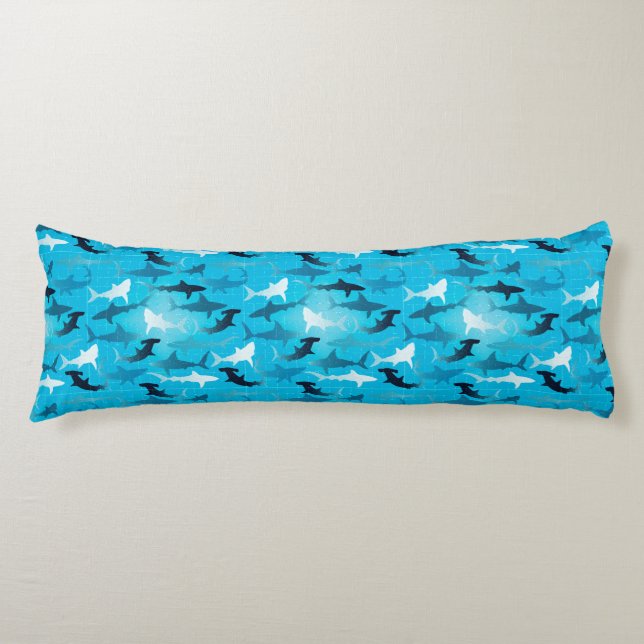 sharks! - body cushion (Front)