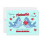 Sharks Cute Kids Classroom Valentine Card