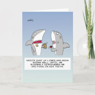 Sharks Dating - Happy Valentine's Day. Card