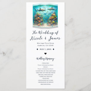 Sharks & Fish Aquatic Watercolor Aquarium Program