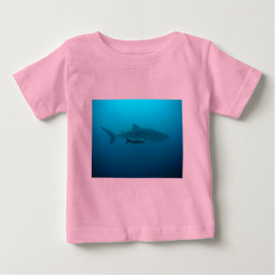 Sharks Fish Ocean Water Tropical Beach Peace Love Baby T-Shirt