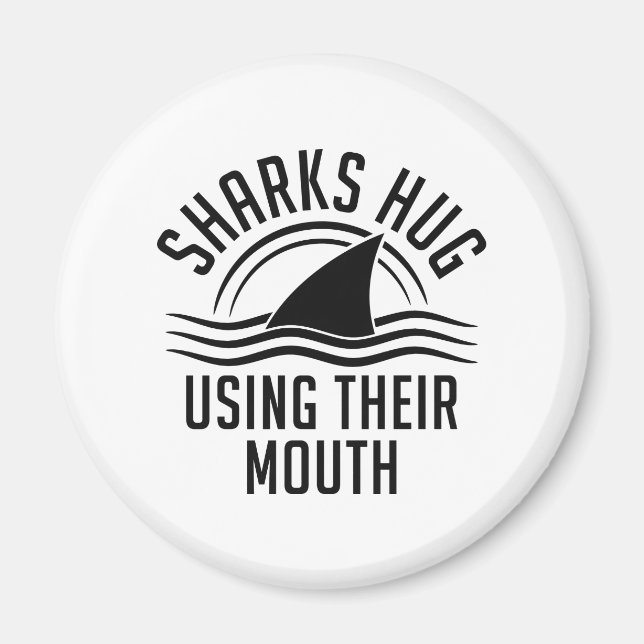 Sharks Hug Using Their Mouth Magnet (Front)