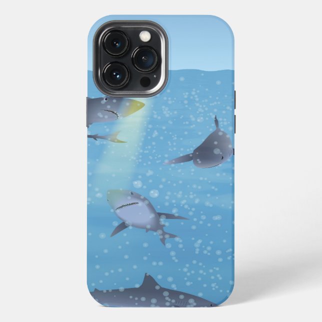 Sharks iPhone Case (Back)