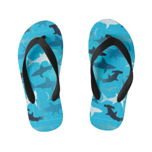sharks! kid's thongs