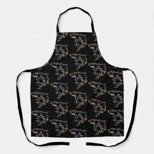 Sharks Lover Tree Christmas Xmas Pet Animal Shark Apron