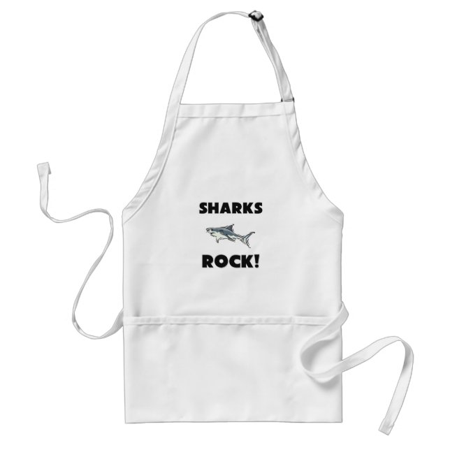 Sharks Rock Standard Apron (Front)