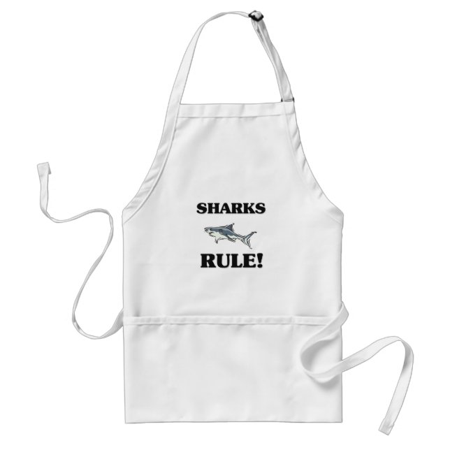 SHARKS Rule! Standard Apron (Front)
