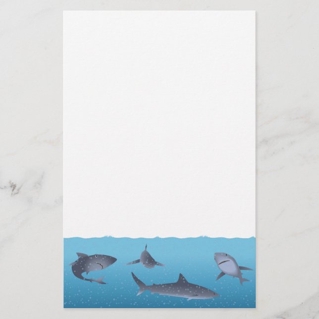 Sharks Stationery (Front)