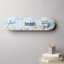 Sharks Underwater Add Name