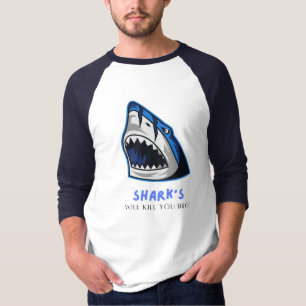 SHARKS WILL KILL YOU BRO... FUNNY QUOTE T-Shirt