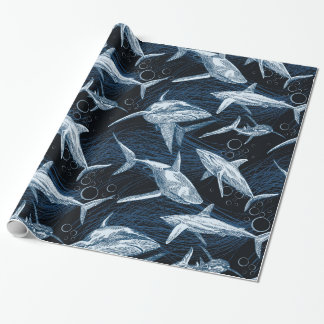 Sharks Wrapping Paper