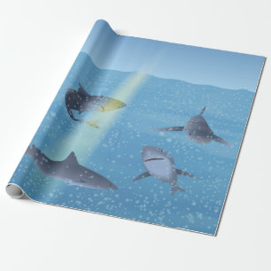Sharks Wrapping Paper