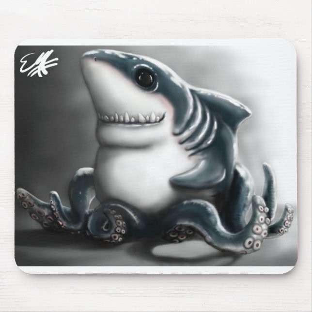 SHARKTOPUS MOUSE PAD (Front)