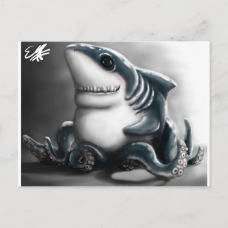 SHARKTOPUS POSTCARD