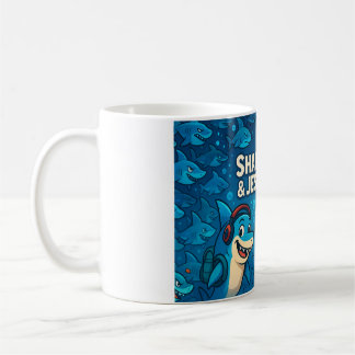 sharky and jesmin mug