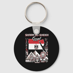 Sharm El-sheikh Egypt Family Trip Vacation Souveni Key Ring