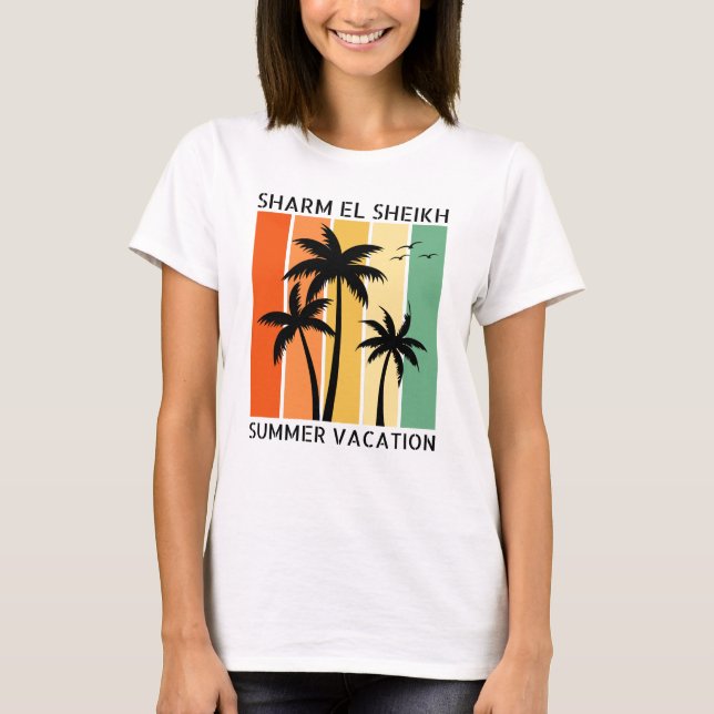 Sharm El Sheikh Summer Vacation T-Shirt (Front)