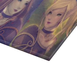 Sharm & Gigi Glass Cutting Board