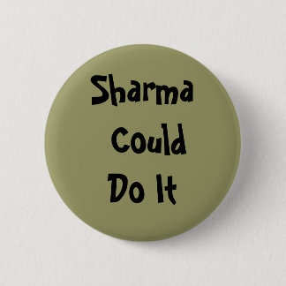 Sharma Could Do It Rock Climbing Button