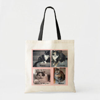 Sharon Dreyers Kitties on a Tote Bag