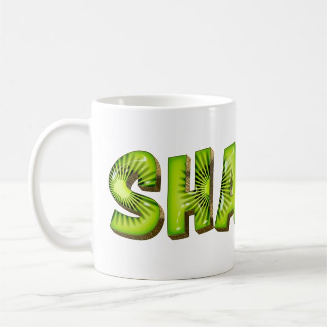 Sharon Name Kiwi Style Tasse Coffee Mug (Left)