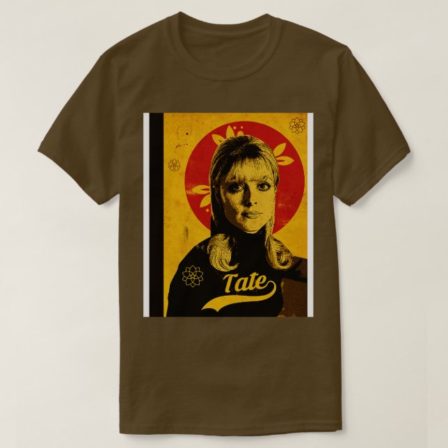 Sharon Tate Bio T-Shirt (Design Front)