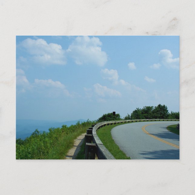 Sharp Curve, Gaping Beauty [postcard] Postcard (Front)