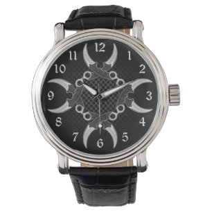 Sharp Edges Curved Blades Watch