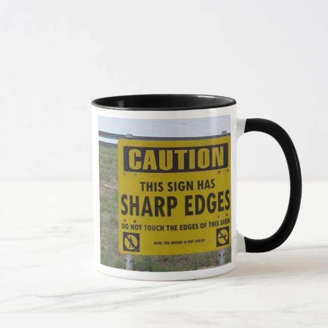 Sharp edges mug (Right)