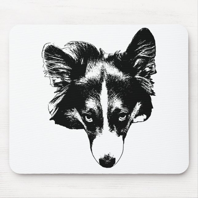 sharp ink glance mouse pad (Front)
