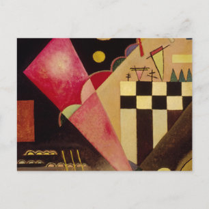 Sharp Pink, 1924 by Wassily Kandinsky Postcard