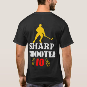 🏆👍Sharp Shooter 10 American Men's Classic Basic T-Shirt