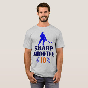 🏆👍Sharp Shooter 10 American Men's Classic Basic T-Shirt