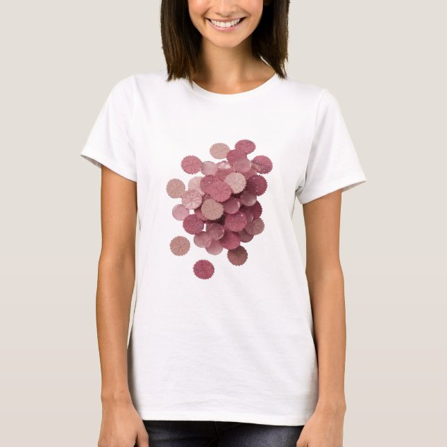 Sharp Silver LEAVES OF GRACE Custom Design T-Shirt (Front)