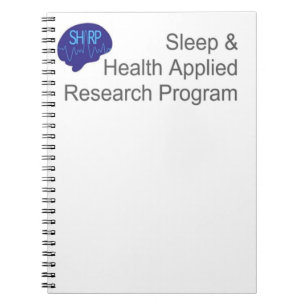 SHARP Spiral Notebook Full Logo