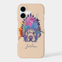 Sharpei Native American Indian Chief | Add Your Na