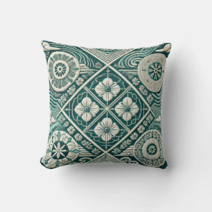 Shashiko-Inspired Design 1 Cushion