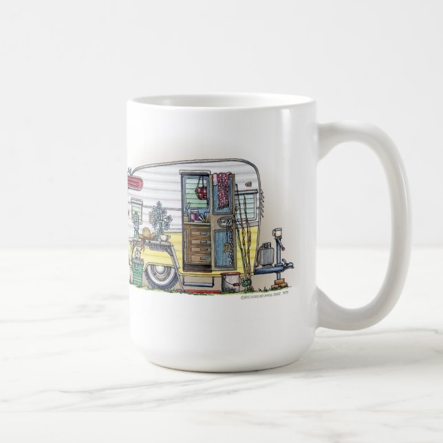 Shasta Camper Trailer RV Coffee Mug (Right)