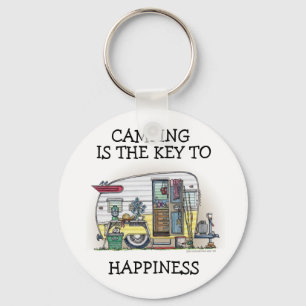Shasta Camper Trailer RV Key Ring