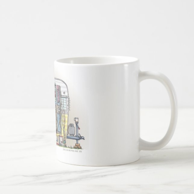 Shasta Camper Trailer RV Mugs (Right)